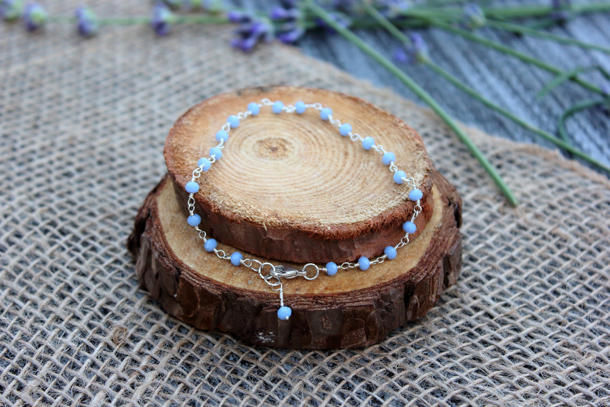 Periwinkle chalcedony