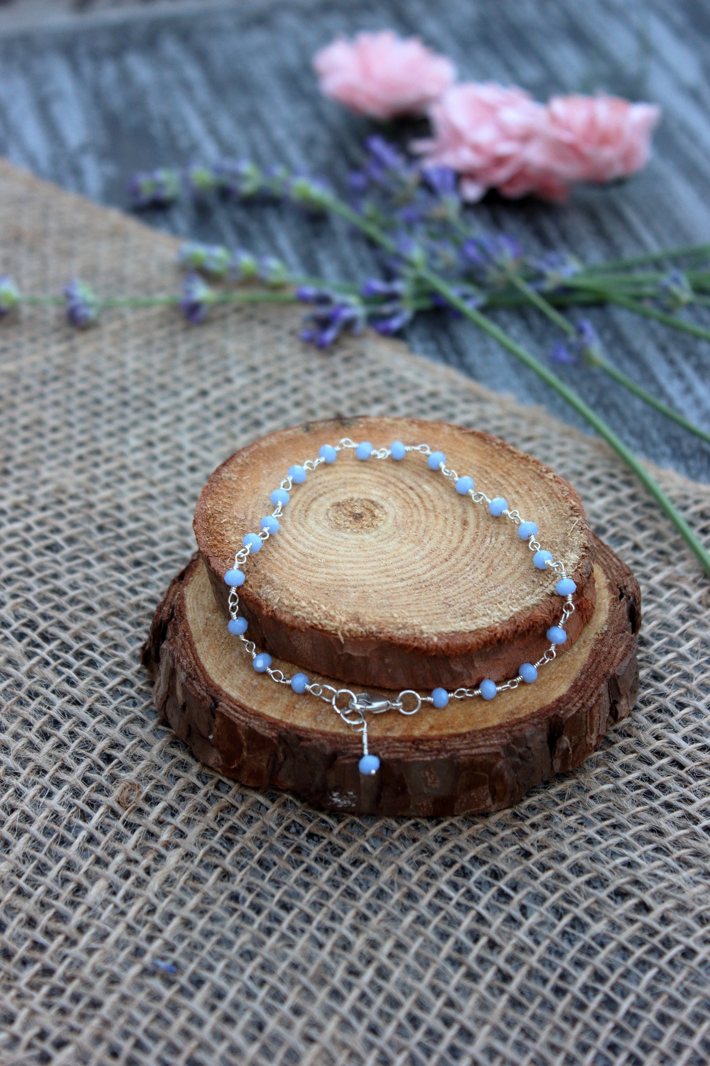 Periwinkle chalcedony