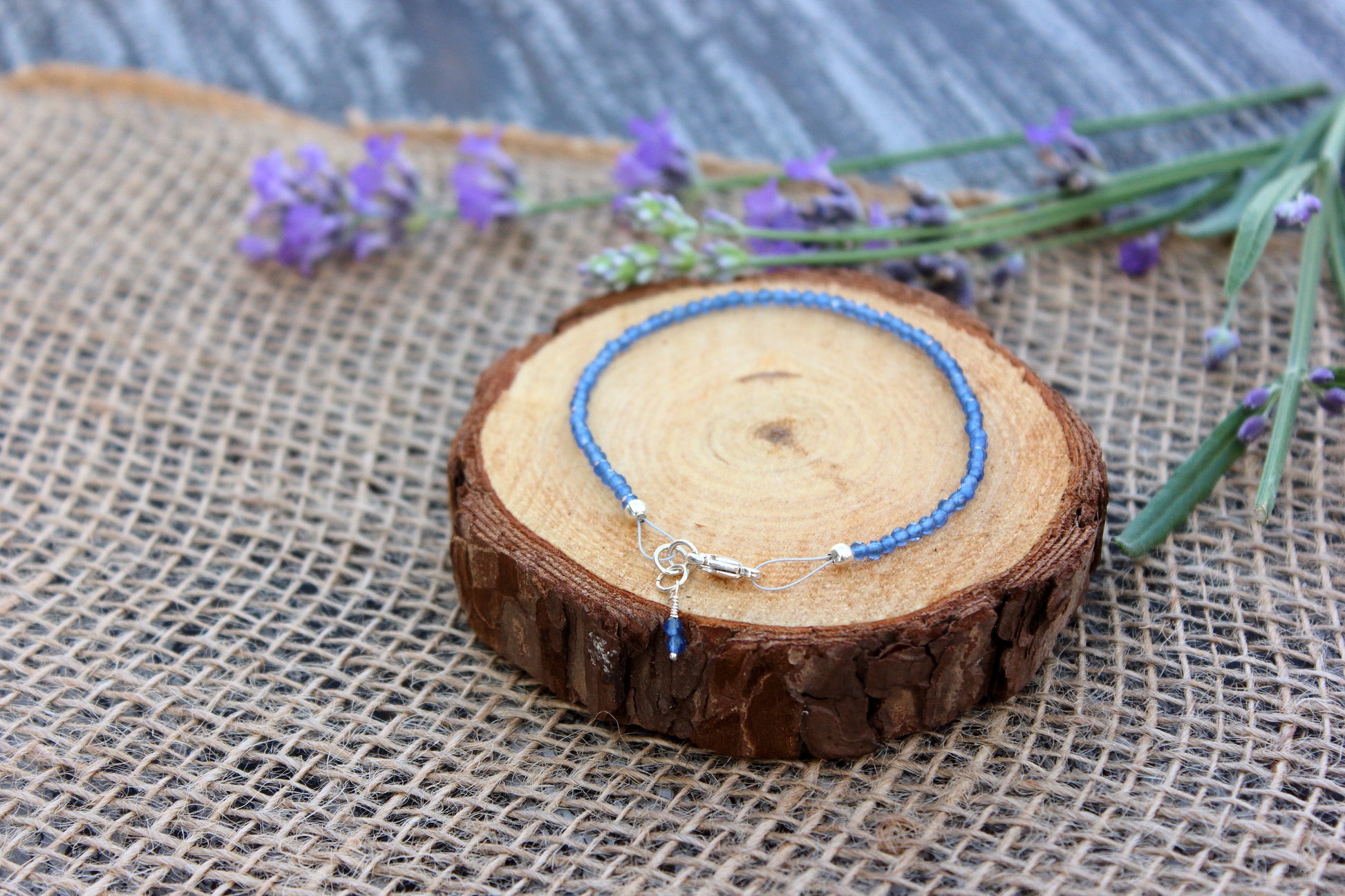 Royal Blue Chalcedony bracelet