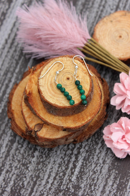 Malachite Earrings