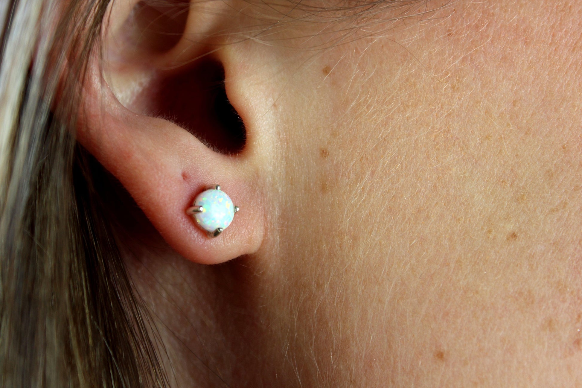 Opal Studs