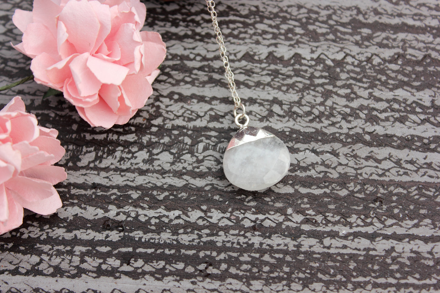 Moonstone Briolette Necklace