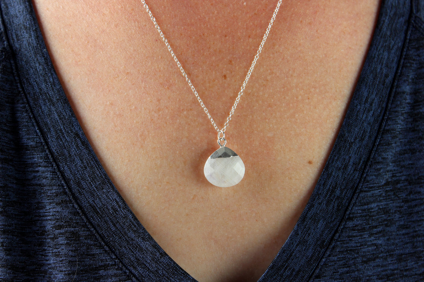 Moonstone Briolette Necklace