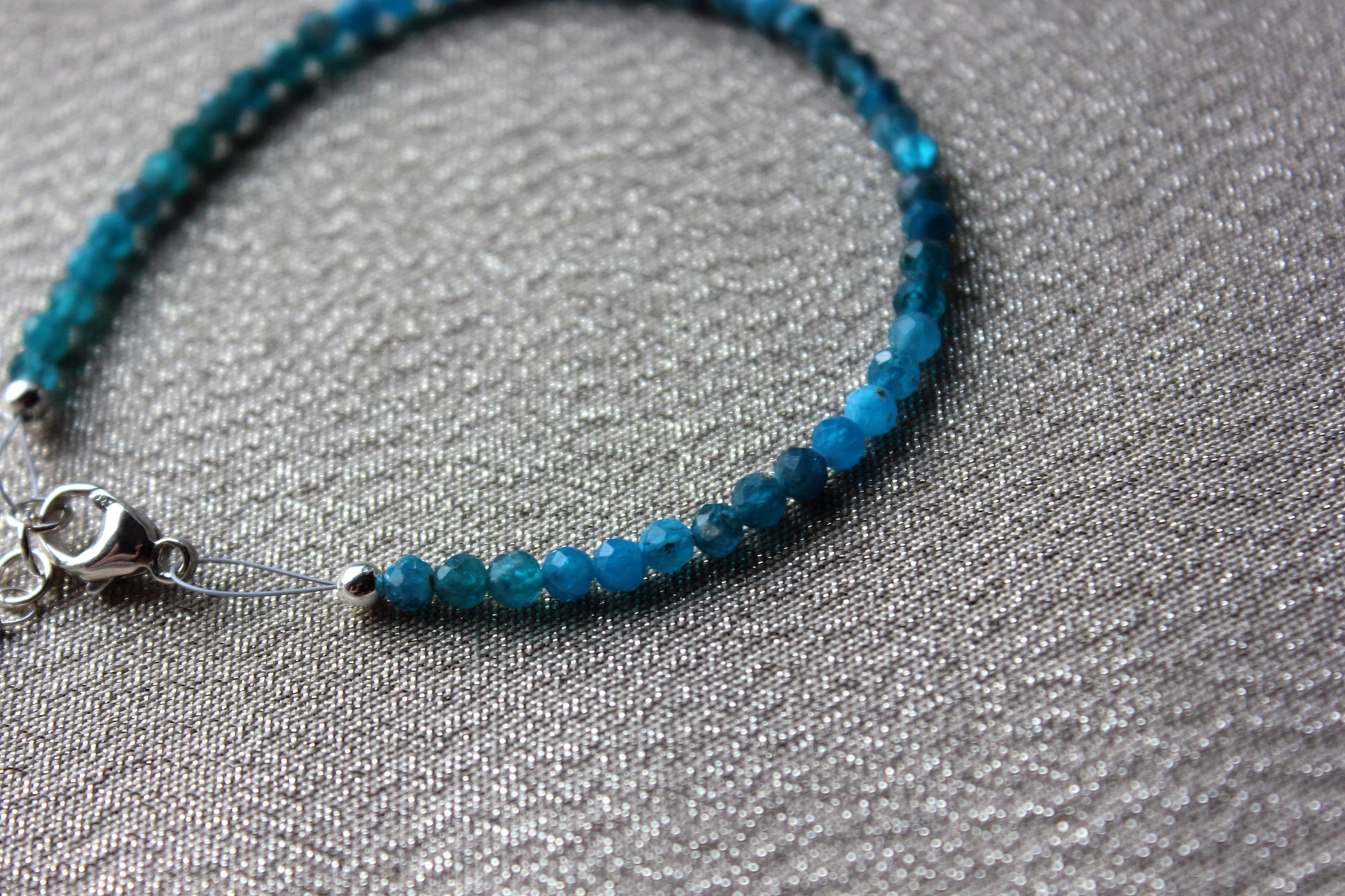 Neon Apatite Bracelet