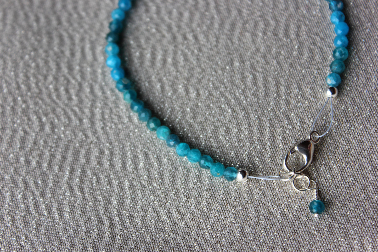 Neon Apatite Bracelet