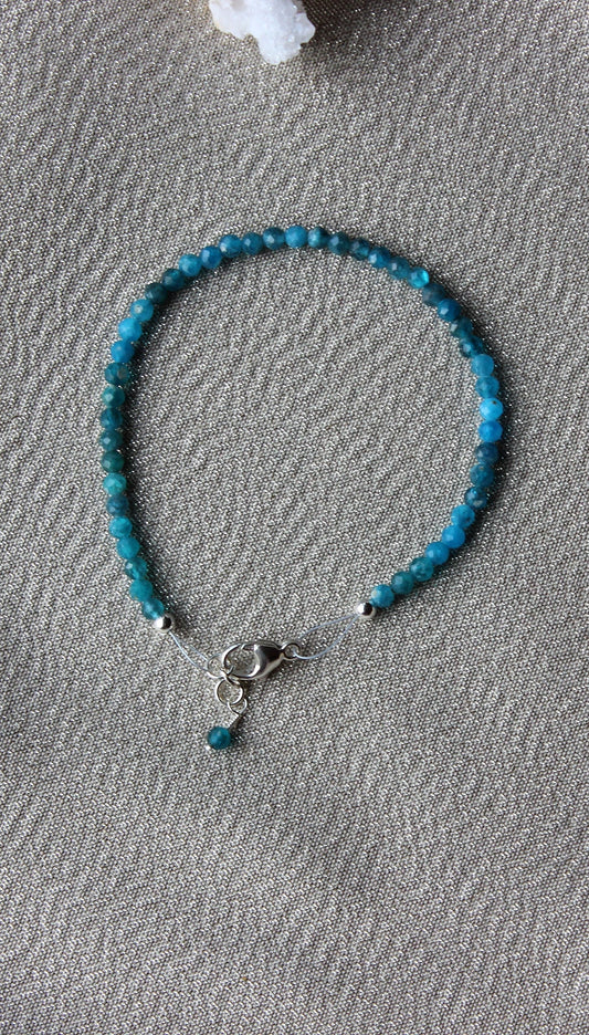 Neon Apatite Bracelet