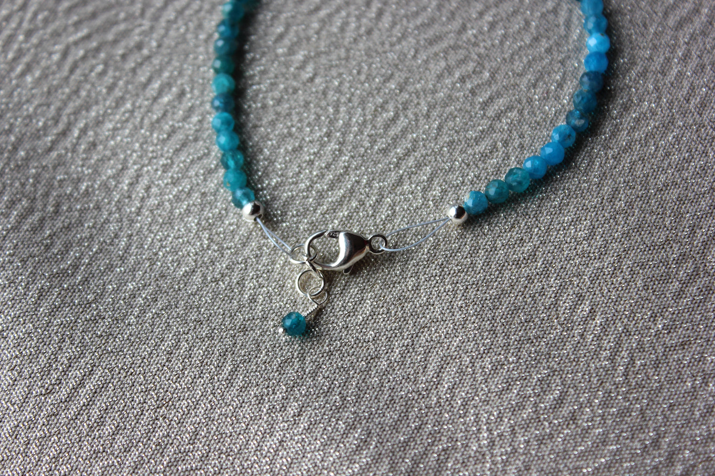 Neon Apatite Bracelet