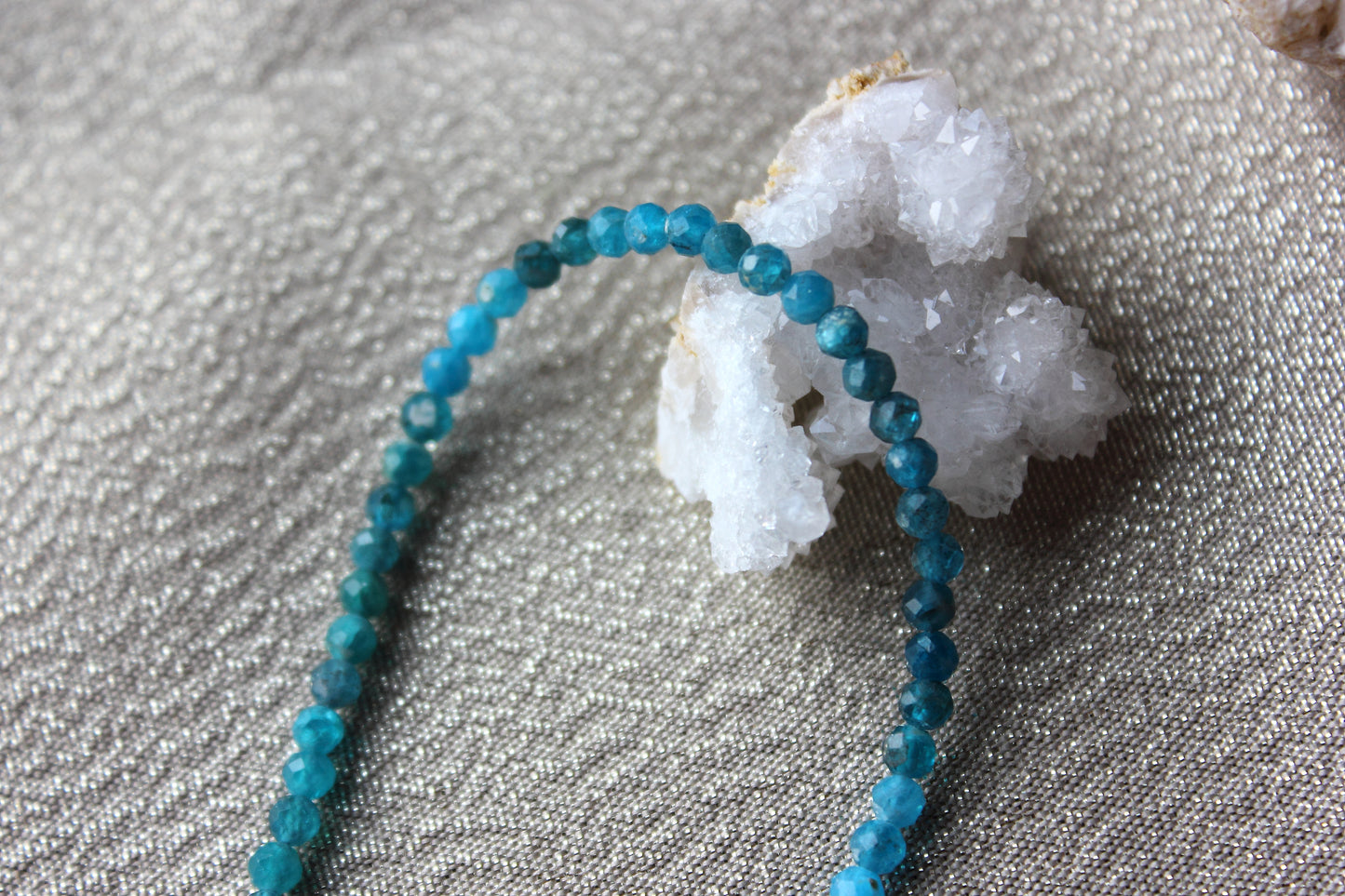 Neon Apatite Bracelet