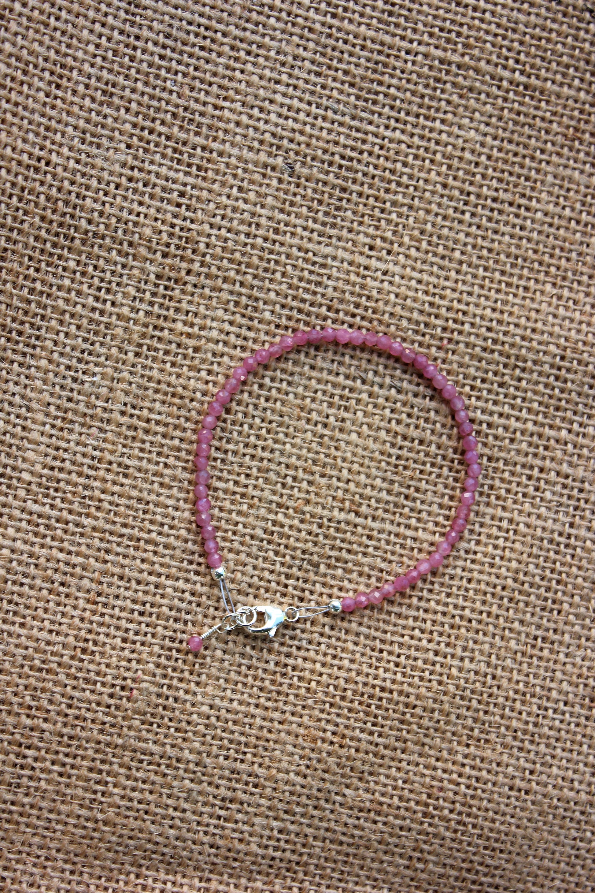 Pink Tourmaline Bracelet