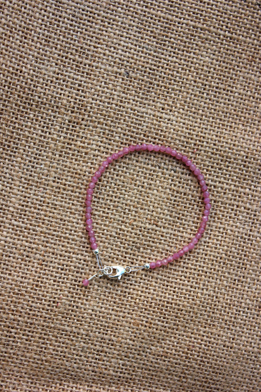 Pink Tourmaline Bracelet