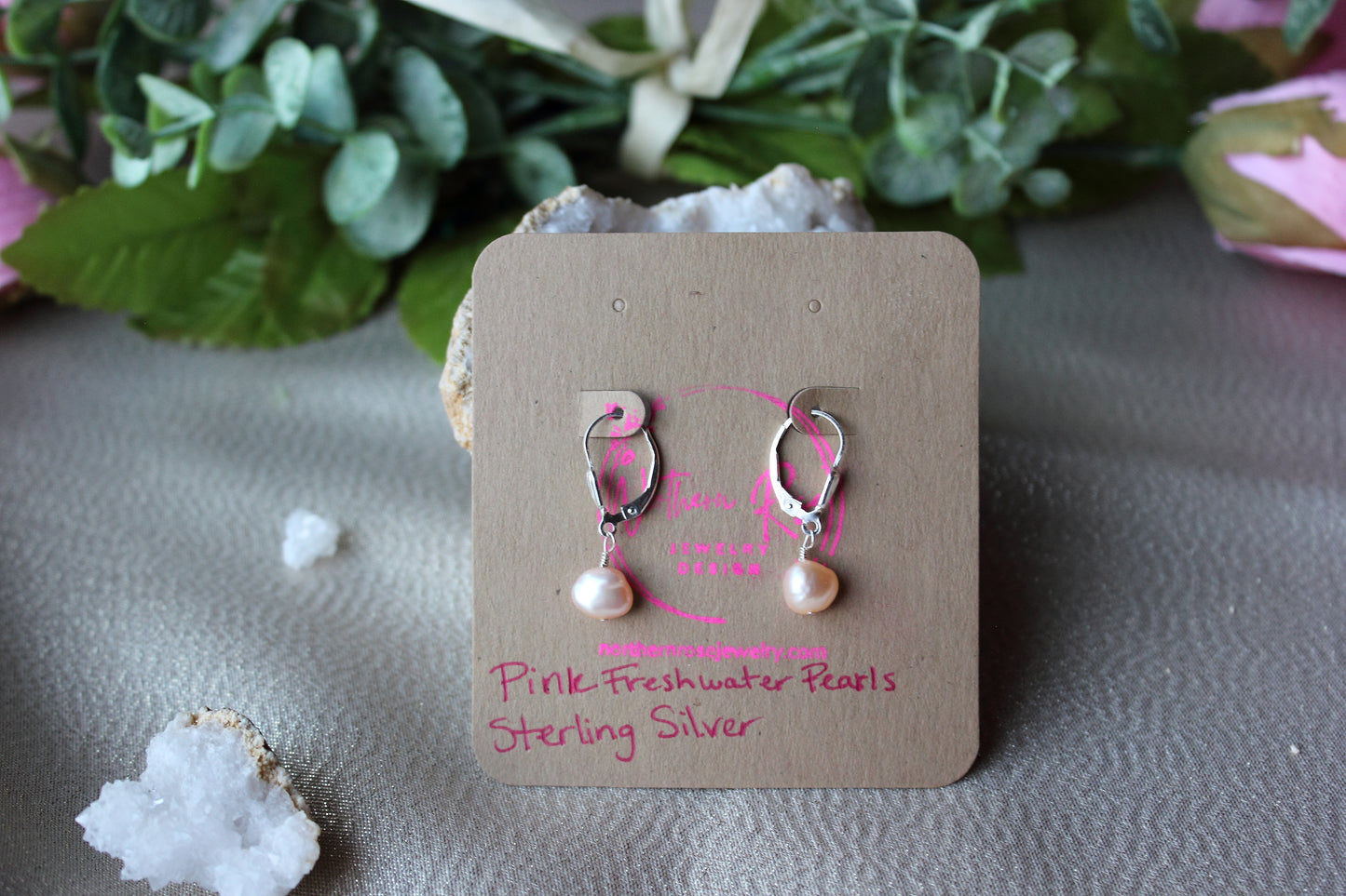 Pink Freshwater Pearls